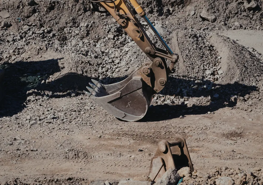 Excavación en obra geotécnica
