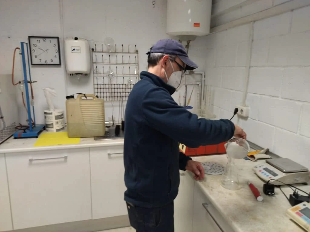 Laboratorio de Serinko en Urnieta